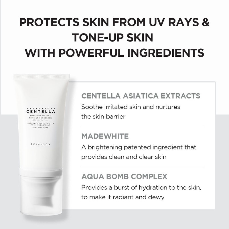 SKIN1004 [SKIN1004]*TIMEDEAL* Madagascar Centella Tone Brightening Tone-Up Sunscreen 50ml