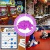 HAKITAROOM Set of 100 Opaque Plastic Learning Counters Mini Poker