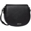 Replay Ladies Faux Leather Shoulder Bag, 098 Black