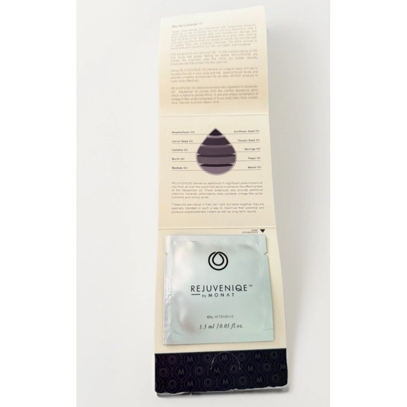 Monat Rejuvenique Oil Intensive Sample 1.5ml New Free Shipping
