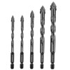 4-Blade Eccentric Drill, 0.25 inch (6.35 mm), Hex Shaft, High