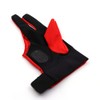 Black Scorpion CUESOUL Right Hand Billiard Gloves 3 Finger Cutting