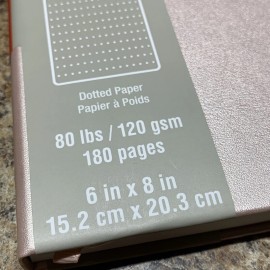 Artist's Loft Dotted Paper Journal Dot Grid Artist Loft 180 Pages 6x8 80lb Level 2