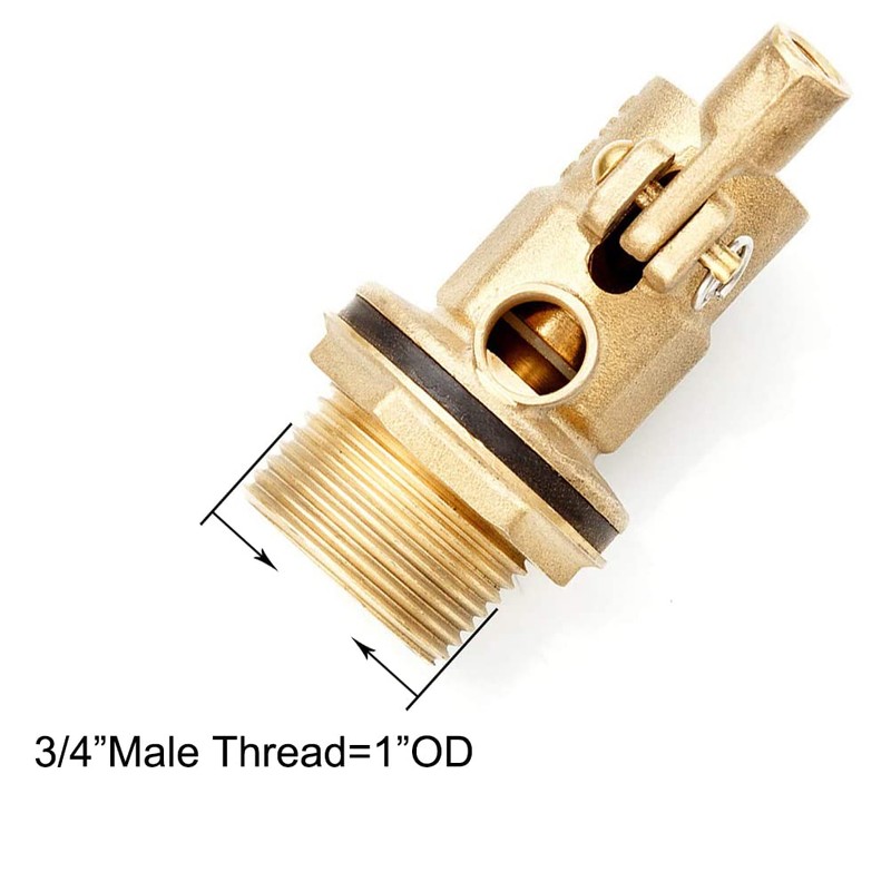 Joywayus 3/4 inch Thread Float Ball Valve Floating Ball-cock Tank