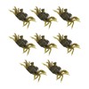 8Pcs Artificial Crab Bait 13cm 33.5g Simulation Crab Soft Lure