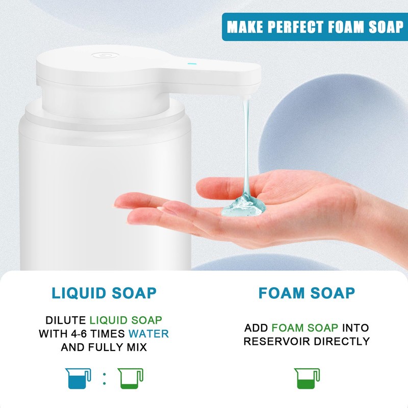 Mamiddle Automatic Soap Dispenser with Sensor Infrared Soap Dispenser Electric