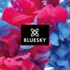 Bluesky UV Gel Emboss Carving Gel for Nail Art, Blue,