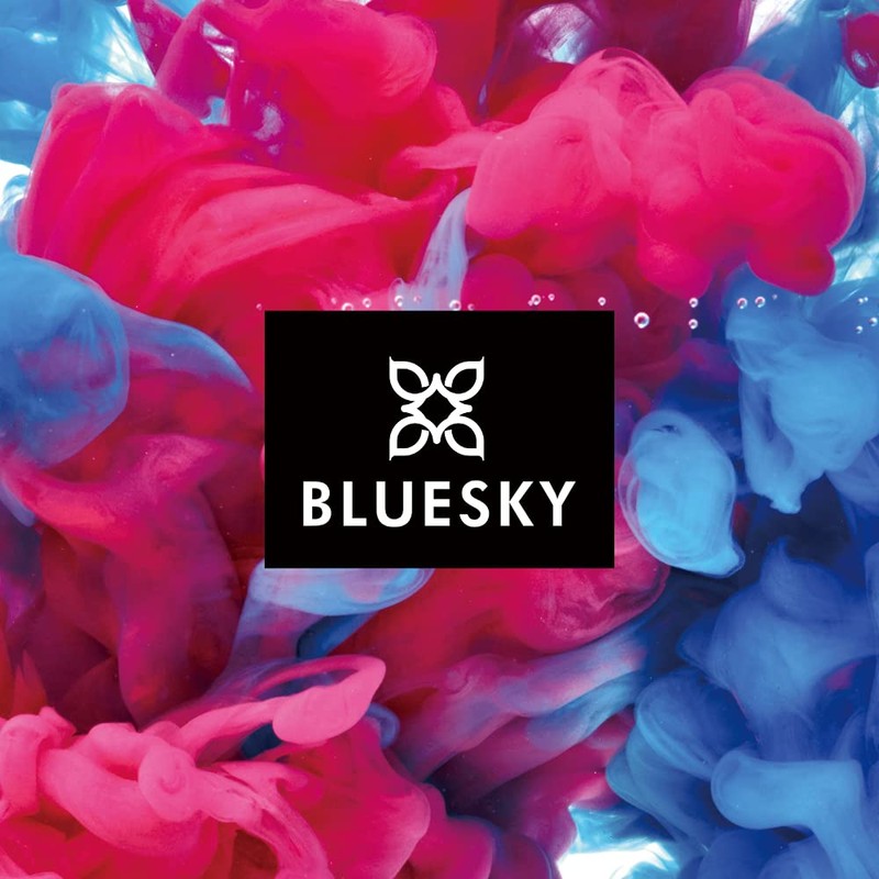 Bluesky UV Gel Emboss Carving Gel for Nail Art, Blue,