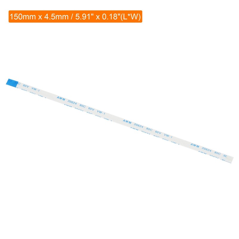 sourcing map FFC FPC 8 Pin 0.5 mm 1 mm