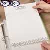 COFICE 50 Pack Recipe Paper for 8.5x11 Full Page 3
