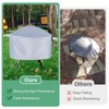 M METERXITY Round Outdoor Fire Pit Cover, 48" x 18"