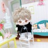 niannyyhouse Doll Clothes: 4 Pieces Set (Hat, Hoodie, Vest, Pants)