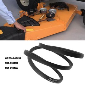 Create idea 1 x drive belt for lawnmower 954-04043 754-04043 length 57 3/4 inch width 1/2 inch compatible with Troy-Bilt XP RZT50 RZT42 compatible with Cub Cadet RZT-17 RZT-22