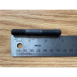 Auveco 2-3/4" Grade 8 Threaded Stud 3/8"-24 x 1" SAE to 3/8"-16 x 3/4" Auveco Au-ve-co