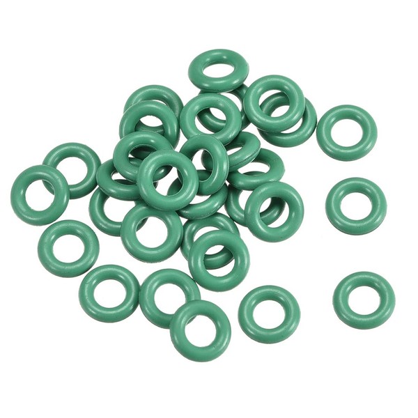 uxcell Fluorine Rubber O-Ring FKM Seal Gasket for Mechanical Plumbing,