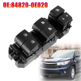 Frezon Driver Side Master Power Window Switch Fit for Toyota Tacoma Limited, 2016-2021 84820-0E020, for Toyota Highlander 2014-2019# 84820-0E020, 848200E020