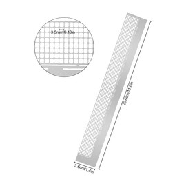Lotsdonxia 5D Diamond Painting Ruler – 800-Hole Stainless Steel Ruler for DIY Cross Stitch, Full & Partial Drill Projects