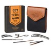 Gentlemen's Hardware - 6-Piece Stainless Steel Manicure Set in Canvas