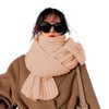 YorBurn Women's Scarf, Large, Autumn/Winter, Shawl, Long Scarf, Cold Protection,