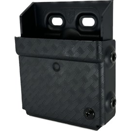 Zero9 Holsters Model 4001 Handcuff Case/Standard Black Basket Weave Molle Lok