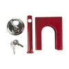 NU-SET King Pin Collar Hasp with Disc Trailer Lock Combo,