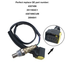 kmdiesel 4307496 Ammonia Sensor Lambda Sensor 2894841 2511504C1 4307496CUM fits Navistar International Various Cummins 6.7L ISB QSB ISB ISL ISX Engine