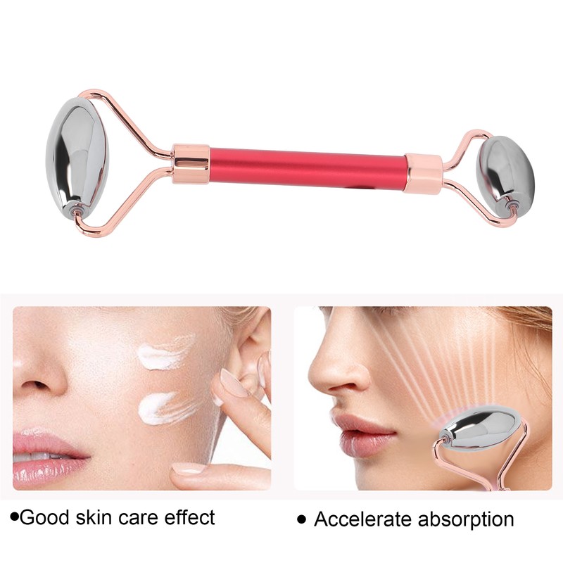 Face Roller Terahertz Power Stone Facial Beauty Roller Massager Gua