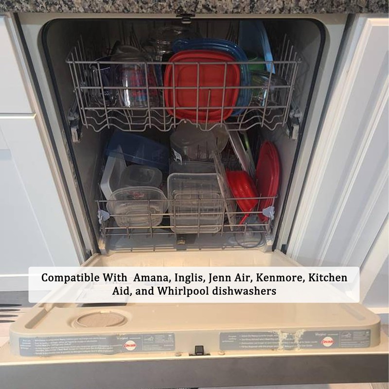 W10445975 Dishwasher drain hose(including two jig) compatible with Some Amana,