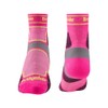 Bridgedale TRAIL RUN Ultralight T2 Coolmax Sport 3/4 Crew-Women's- Large-Pink