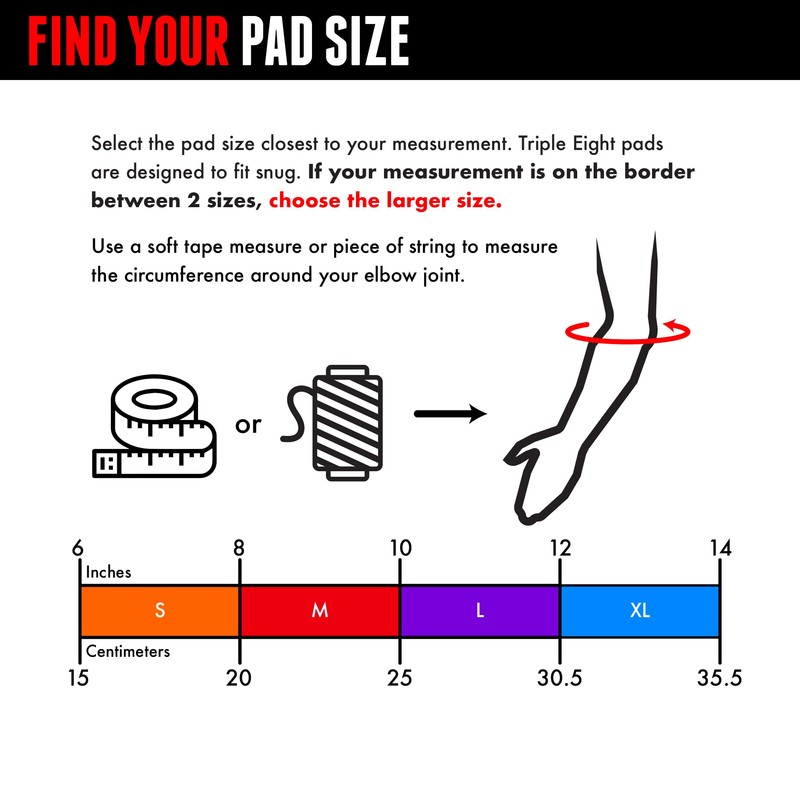 Triple Eight Covert Elbow Pads – Ideal for Roller Skating,