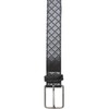 Urban Classics Men's Belt, black / silver