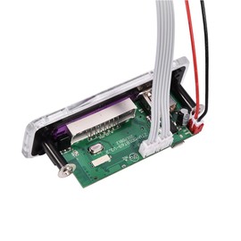 Módulo Descodificador Bluetooth de Audio, Placa de Decodificación para Audio, Módulo de Audio con Interfaces de USB y Tarjeta SD, Conmutable Entre Bluetooth,Tarjeta SD, USB y FM