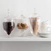 Candy Jars Clear Glass Apothecary Bowls - Set of 3