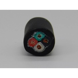 Unbranded 100 ft 16/4 SJOOW SJO SJ Black Rubber Cord Outdoor Flexible Extension Wire/Cable