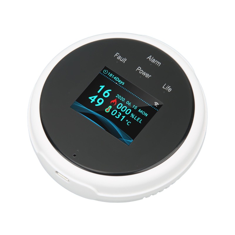 Smart Gas Leak Detector Highly Sensitive Combustible Gas Alarm WiFi