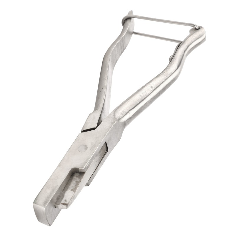 Pig Ear Tag Plier Stainless Steel Animal Ear Notcher with