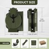 Military Compass, with Sighting Lines, Impact Resistant & Waterproof Compass
