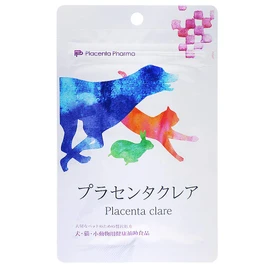 Medinex Placenta Claire 20 Tablets, Dog and Cat Supplement, 100% SPF Pig, Zinc Oyster Meat, Made in Japan