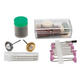 Performance Tool W50083 80pc Advanced Multi-functional Rotary Tool Kit with Variable Speed & Collet Lock for Around-the-House and Crafting Projects