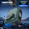 RFUNGUANGO Compatible with AirPods Pro 2 Case, Automatic Flip Carbon