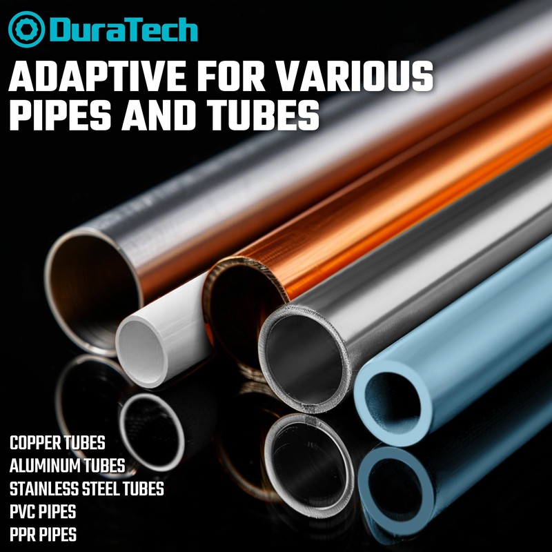 DURATECH Inner&Outer Tubing and Pipe Reamer, Pipe Deburring Tool, for