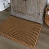 Mohawk Home 20" x 30" Augusta Bath Mat Taupe Brown