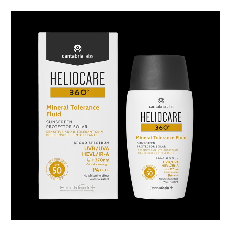 Heliocare 360 Mineral Tolerance Fluid Spf 50 50ml