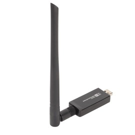Adaptador WiFi USB, Tarjeta de Red Inalámbrica W50L 5DB RTL8812AU 1200M Adaptador WiFi de Interfaz USB 3,0 de Doble Banda para