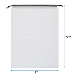 Vorspack Transparent Shoe Bags for Travel Large Clear Shoes Organizers Storage Pouch with Rope for Men and Women 13 Pack