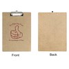 Clipboards for Classroom Wood Clipboard,10 Pack 12.5 x 9 Inch,Clip