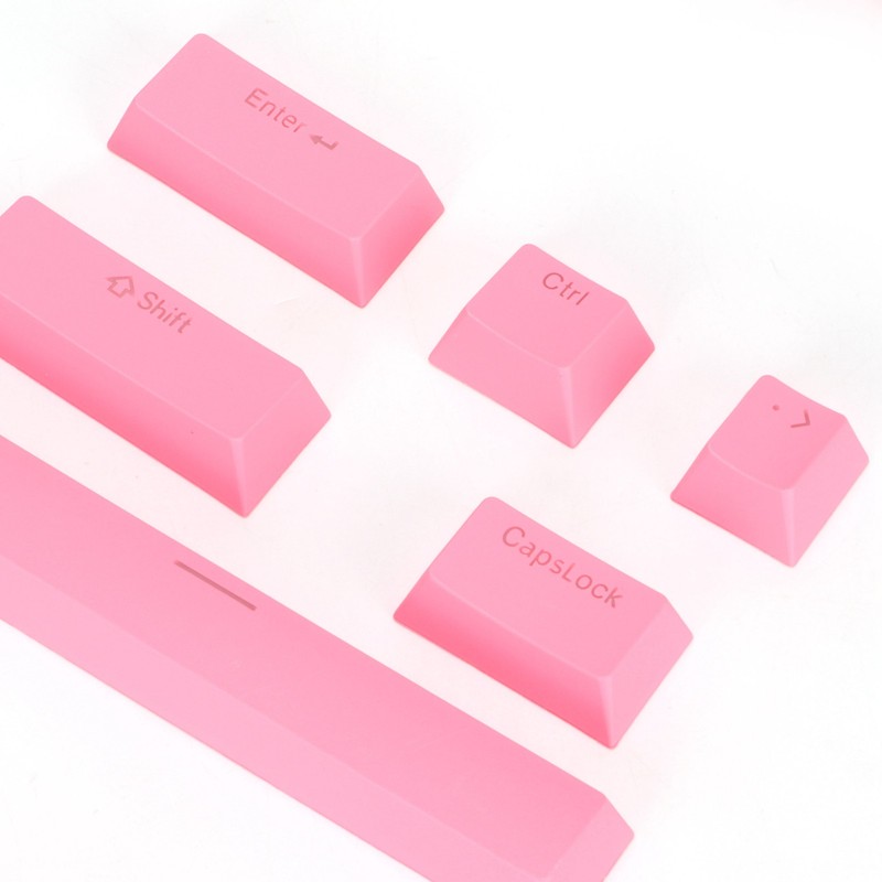 PBT Keycaps Ergonomic Design Oil Resistant Colorful 108 Key Video