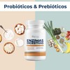NAIMA Enzimas Digestivas con Probióticos y Prebióticos | Fórmula de