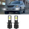 SHENKENUO For Lexus GX470 2003-2009 2x H3 LED Fog Light