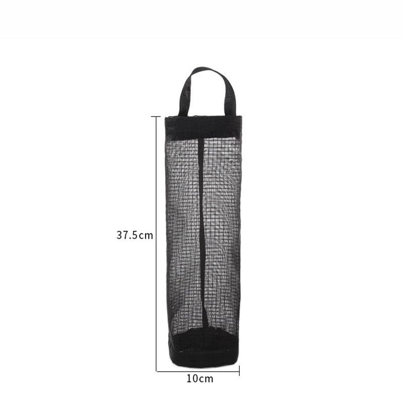 AIMALL Hanging Holder Tash Mesh Storage Organizer Garbage Bags Plastic